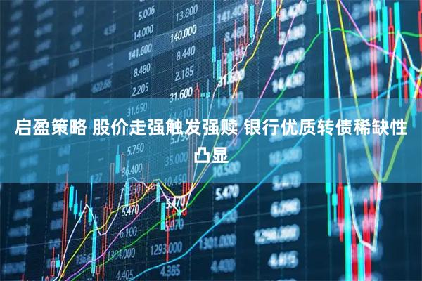 启盈策略 股价走强触发强赎 银行优质转债稀缺性凸显